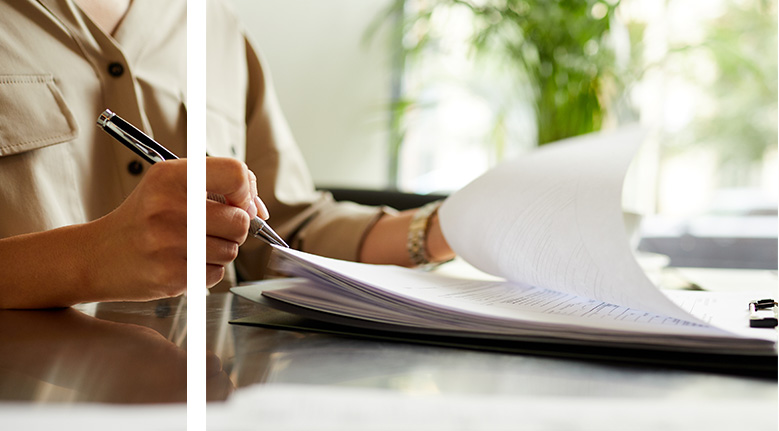 Disclosure paperwork